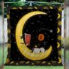 Snoopy Night And Moon 3D Quilt  Quilt